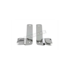 V-Twin Manufacturing Chrome Windshield Mount Brackets - 58069-93