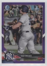 2018 Bowman Draft Chrome Purple Refractor 175/250 Josh Breaux #BDC-57 0c6