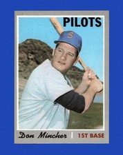 1970 Topps Set-Break #185 Don Mincher NM-MT OR BETTER *GMCARDS*