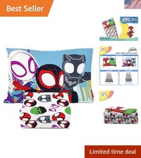 Spidey  His Amazing Friends Toddler Bedding Set - Ideal for Housewarming Gifts