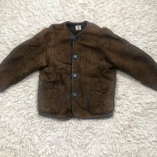 Issey Miyake HAI Sporting Gear Lambskin Real Mouton Coat Oversized Unisex