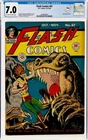 ⭐️Flash Comics #67 CGC 7.0 FN/VF High Grade Hawkman 1945 Great Golden Age Cover