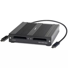 Sonnet SF3 Series  RED MINI-MAG Pro card reader Thunderbolt 3 Black