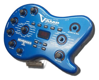 Behringer V-AMP Multi-Effects Processor Effects Pedal Tested & Works 25790