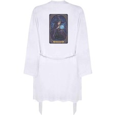 Small 'The Magician Tarot Card' Adult Dressing Robe / Gown (RO00115865)