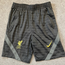 Liverpool FC Nike Children's Grey Training shorts.  Size L (147-158 cm)