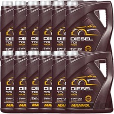 12x5L=60L MANNOL DIESEL TDI 5W-30 &Ouml;L passend f&uuml;r VW 505.01 BMW LL-04 MB 229.52