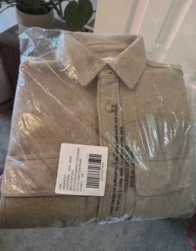 Urban Outfitters UO Oli Knit Overshirt Men's XS Honey Tan Shacket image 3