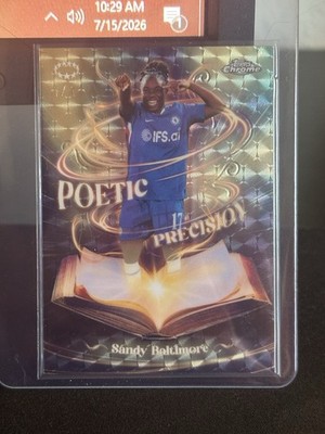2026 Topps Chrome Women s UCC Sandy Baltimore 1/1 Superfractor Poetic Precision