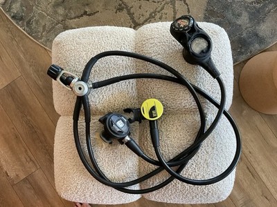 Oceanic 1st Stage Regulator w/Mares Nikos, Dive Computer and Octopus, Bag SCUBA 