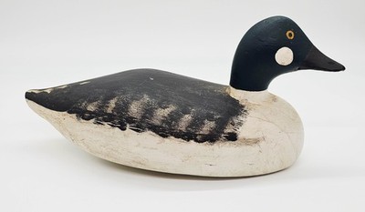 Goldeneye Drake Duck Hunting Decoy Original Paint 12  Long Unidentified