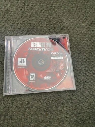 Resident Evil: Survivor PS1 (missing manual) TESTED