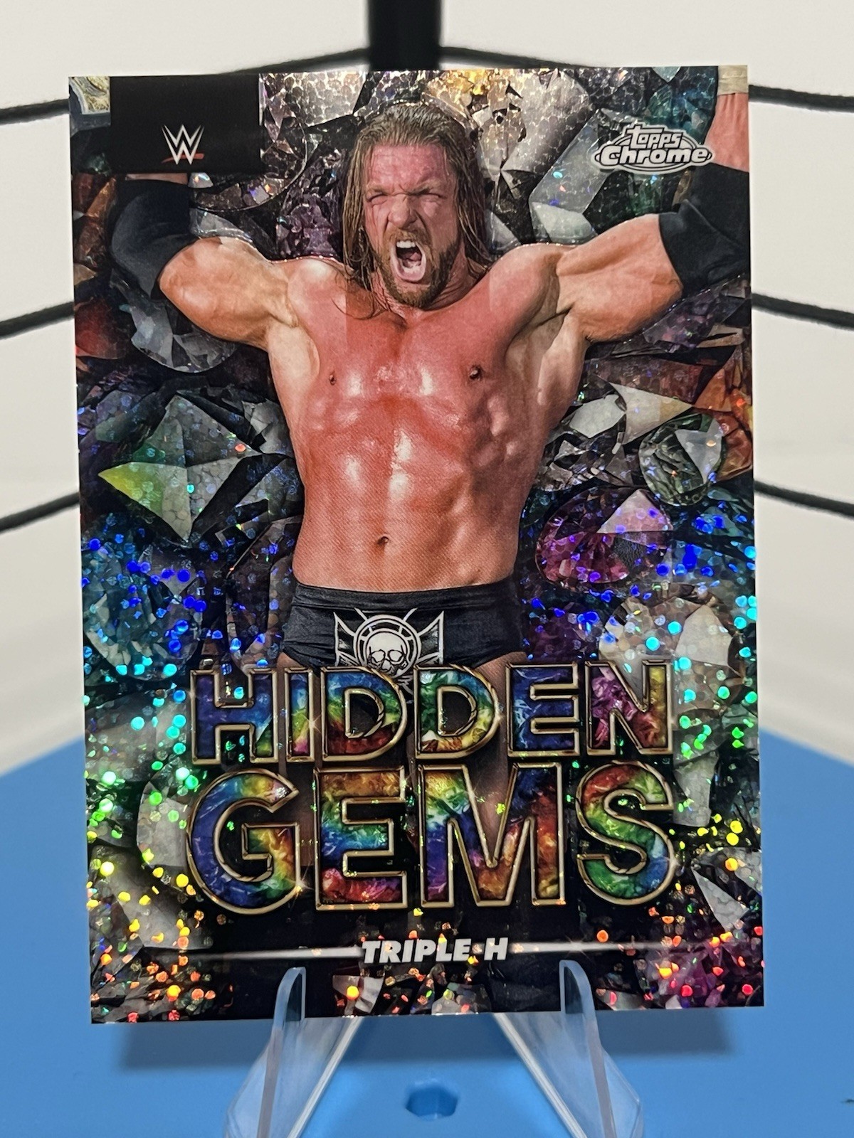 2025 Topps Chrome WWE #HG-TH Triple H Hidden Gems SSP