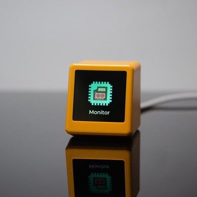 Smalltv PRO Desktop Gadget Kryptowährung Preisticker mit Stechuhr Unterstützun
