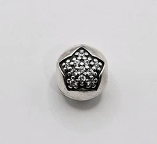 Authentic Pandora Moments You're A Star Clip/Charm/Bead Silver 925 ALE 791056CZ