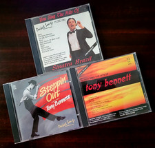 Frank Sinatra  Tony Bennett 3CD Lot Karaoke Pocket Songs Excellent 3CD Set