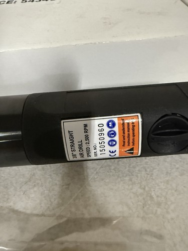 3/8” Straight Air Drill - Picture 3 of 3
