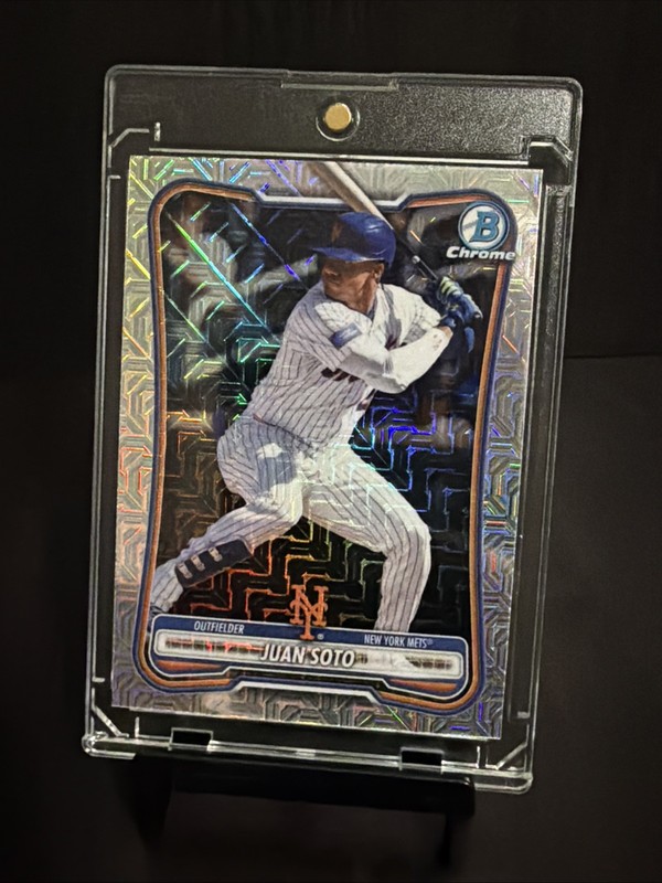 2026 Bowman Baseball Chrome Juan Soto #97 [Mojo Refractor] New York Mets