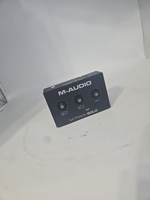 M-Audio M-Track Solo 2-Channel USB Interface Streaming and Podcasting [Tested] 
