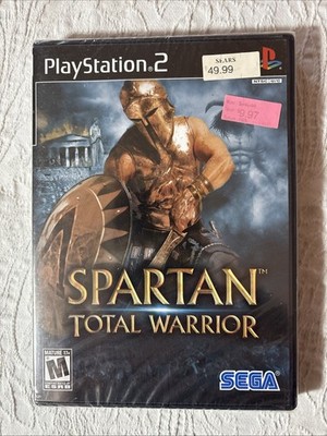 Spartan Total Warrior PlayStation 2-2005 Complete NEW Y SEALED RARE PS2