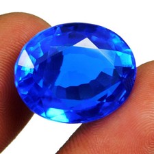 Natural 32.10 Ct Genuine Quality Unheated COBALT BLUE SPINEL Certified Gemstone