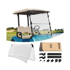 10L0L Golf Cart Windshield for Yamaha Drive/G29 Gas or Electric 2007-2016 Mo...