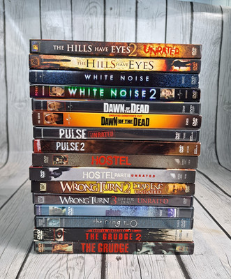 DVD Horror Thriller Movie Lot of 16