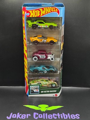 Hot Wheels 5-Pack HW Retro Racers 2025 El Segundo Coupe GT-Scorcher '32 Ford Vol