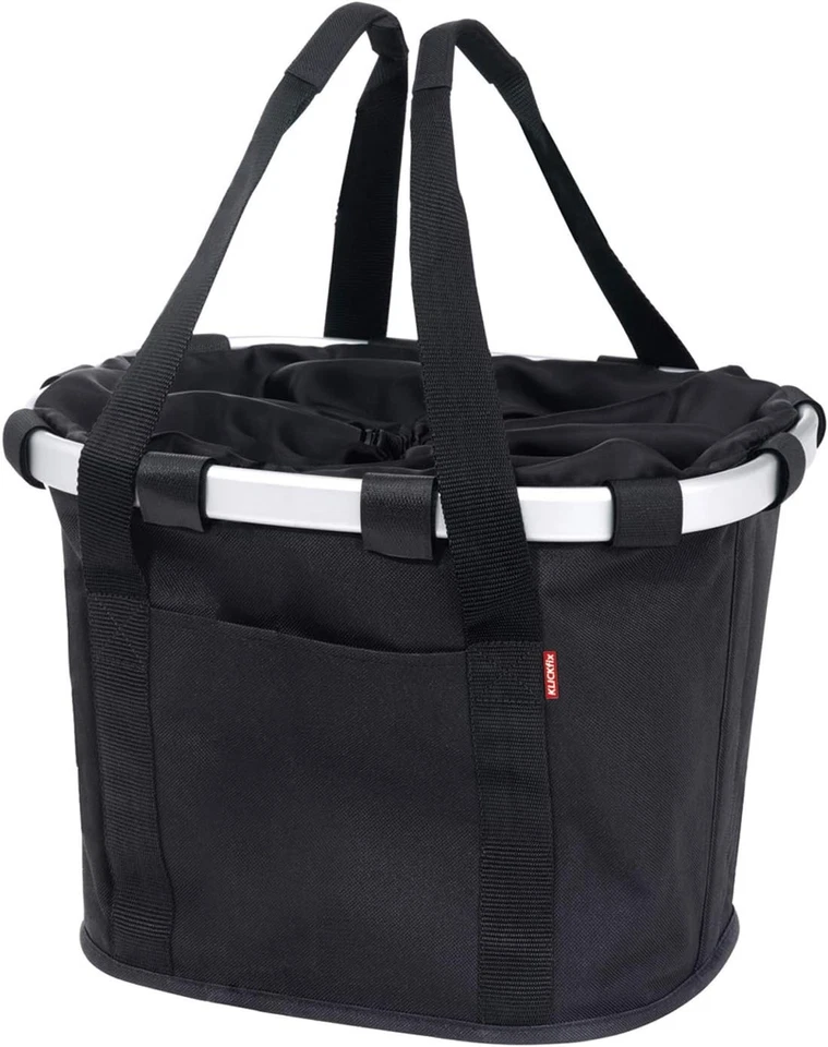 Praktischer Lenkerkorb von Klickfix – 15L Volumen, Innentasche, Handyfach - Bild 3 von 4