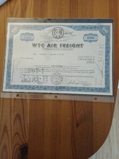 WTC Air Freight,  7. 06. 1971 - 100 Shares