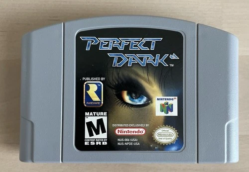 New ListingPerfect Dark Nintendo 64 N64 Authentic Tested Working