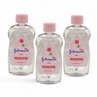 3×Johnson's BabyöL 300 Ml Original Johnson’S Baby Oil Sparset Hautpflege Massage
