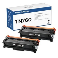 TN760 Toner Cartridges Replacement for Brother Toner TN-730/TN-760 Compatible...