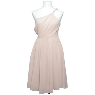 H&M, Kleid, Größe: 34, Pink, Polyester, Einfarbig, Damen #AOT