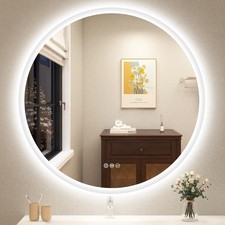 LED Badspiegel mit Beleuchtung Touch Wandspiegel Badezimmerspiegel Beschlagfrei
