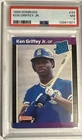Ken Griffey Jr. 1989 Donruss #33 Graded  PSA 7 NM