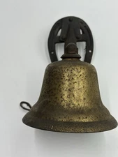 Old Metal Dinner bell/wall Hanging