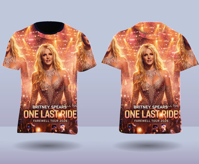 Britney Spears 2026 Tour 3D All Over Print Shirt For Men All Sizes S-5XL TD1394