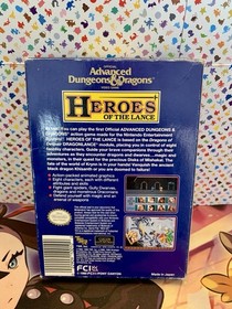 Advanced Dungeons & Dragons: Heroes of the Lance Nes Cib