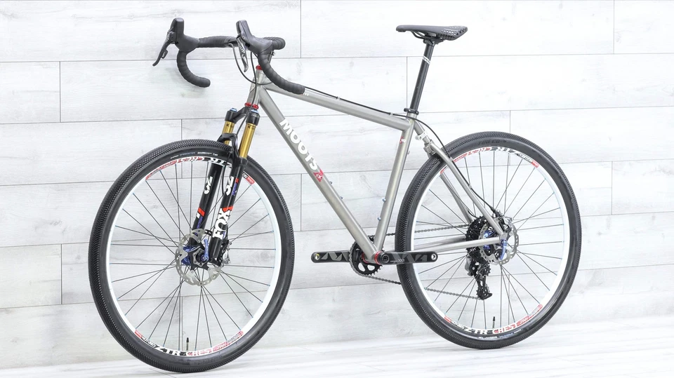 Bicicleta de Montaña Moots Mooto X YBB 25 Aniversario Edición Titanio - 2006, Grande Foto 4 de 4