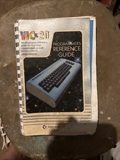 Vintage Original 1983 Commodore VIC-20 Computer Programmer's Reference Guide