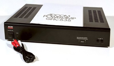  【PRO TESTED】Adcom GFA-535 Stereo 120W Hi-Current Power Amp!0.04% THD GUARANTY