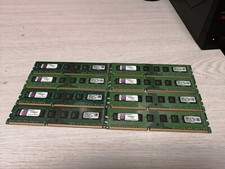 8x Kingston KTH9600C/8G 64 Gb 8x8Gb DIMM 8GB DDR3-1600 PC3-12800U Memory RAM