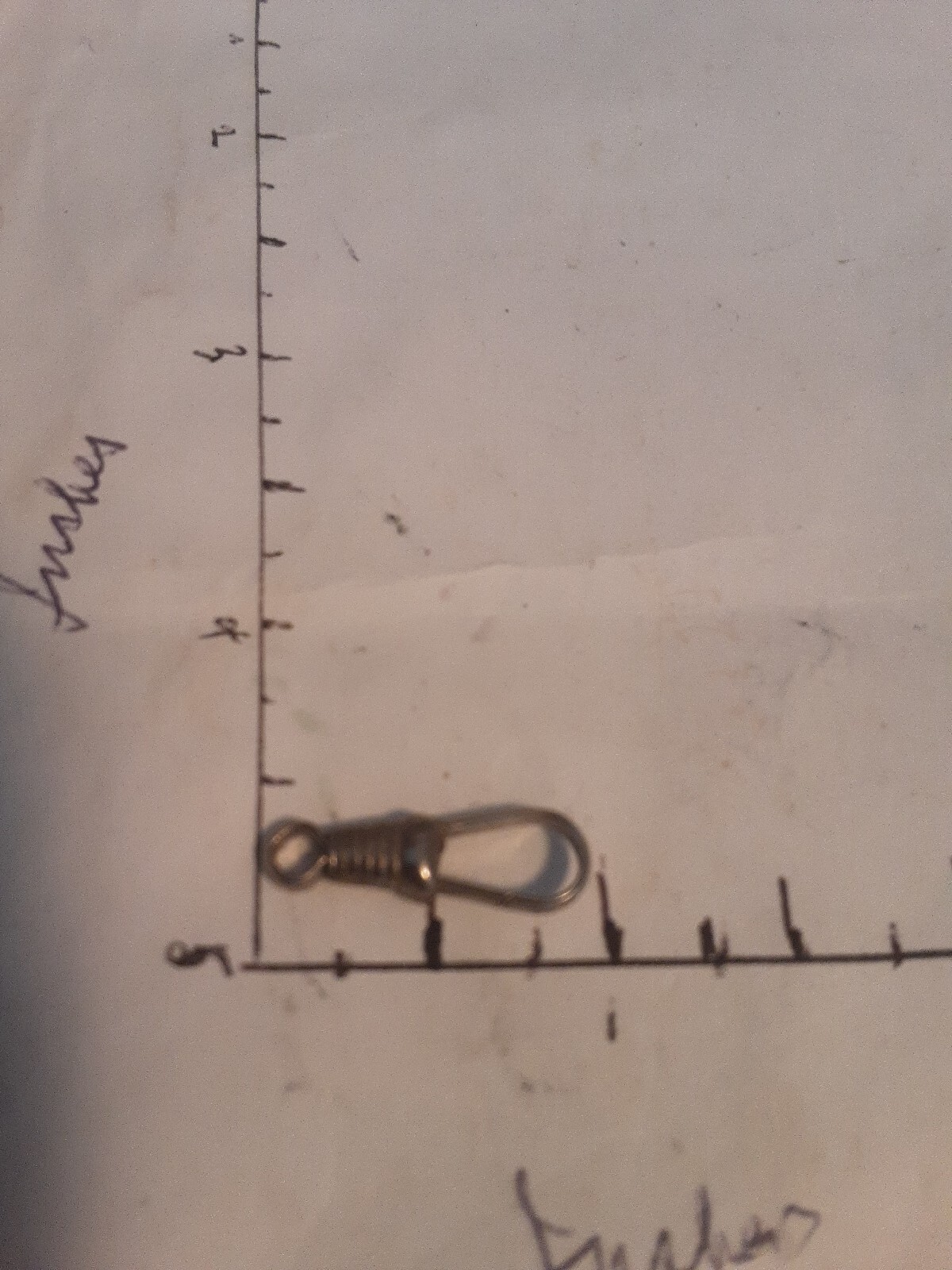 Antique Gold Filled Pocket Watch Chain with End Clip