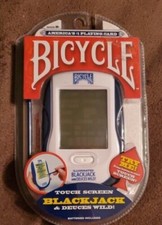 Bicycle BlackJack & Deuces Wild Touch Screen Handheld Game -  NEW SEALED