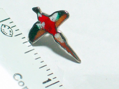 Spilla fagiano cloisonne cravatta spilla da bavero - Foto 1 di 5