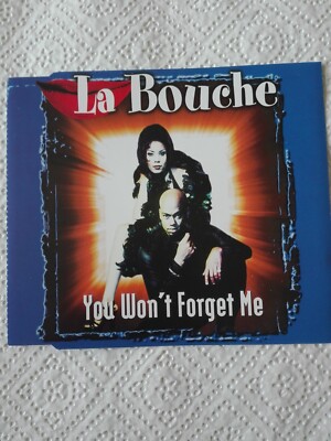 La Bouche - you won't forget me, Maxi Single CD 1997,sehr gut