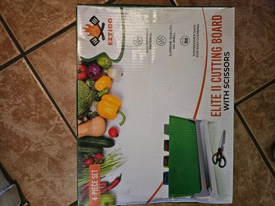 Elite II Cutting Board with Scissors