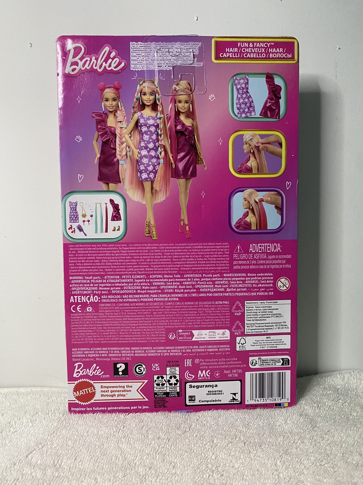 Barbie Fun & Fancy Hair: Doll And Accessories Included