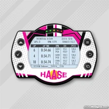 HAASE KART STYLE GEL STICKER FOR UNIPRO UniGo - KARTING